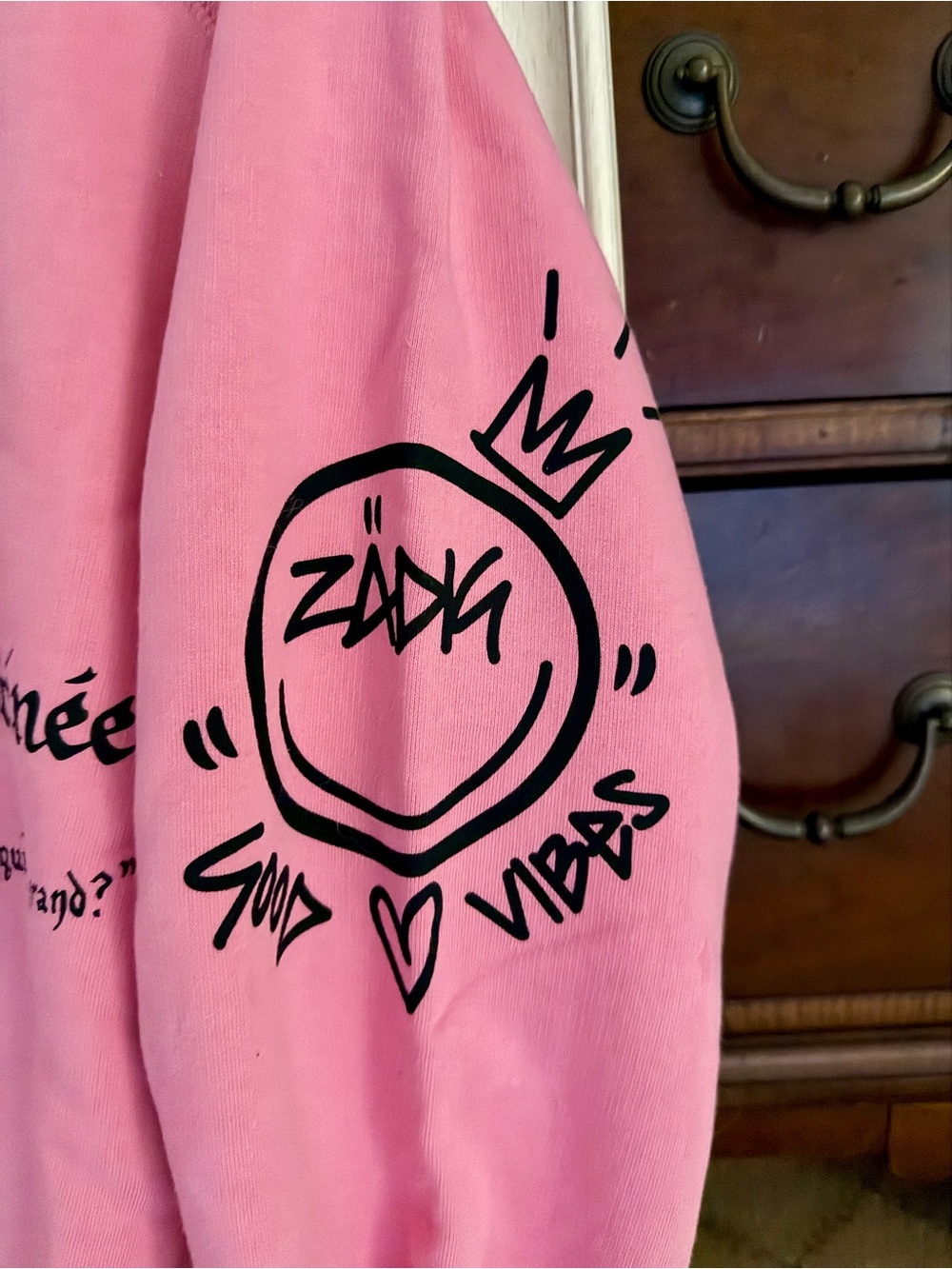 Zadig & Voltaire Georgy Multicusto “Zadig ou la Destinée” sweatshirt L - Picture 7 of 9